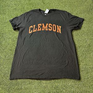 Men’s Tigers Football T Shirt Fanatics Black Size L NWOT
